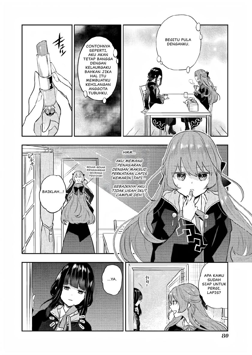 Maydare Tensei Monogatari: Kono Sekai de Ichiban Warui Majo Chapter 07 Bahasa Indonesia