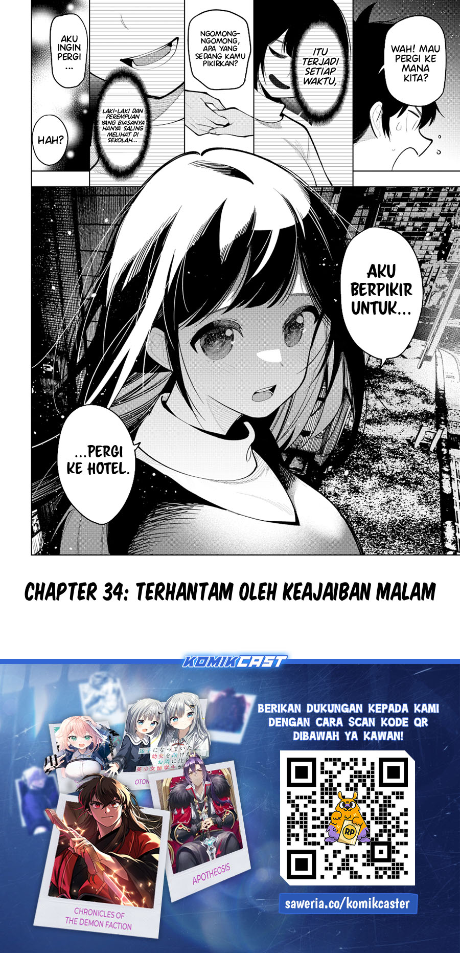 Mayonaka Heart Tune chapter 34