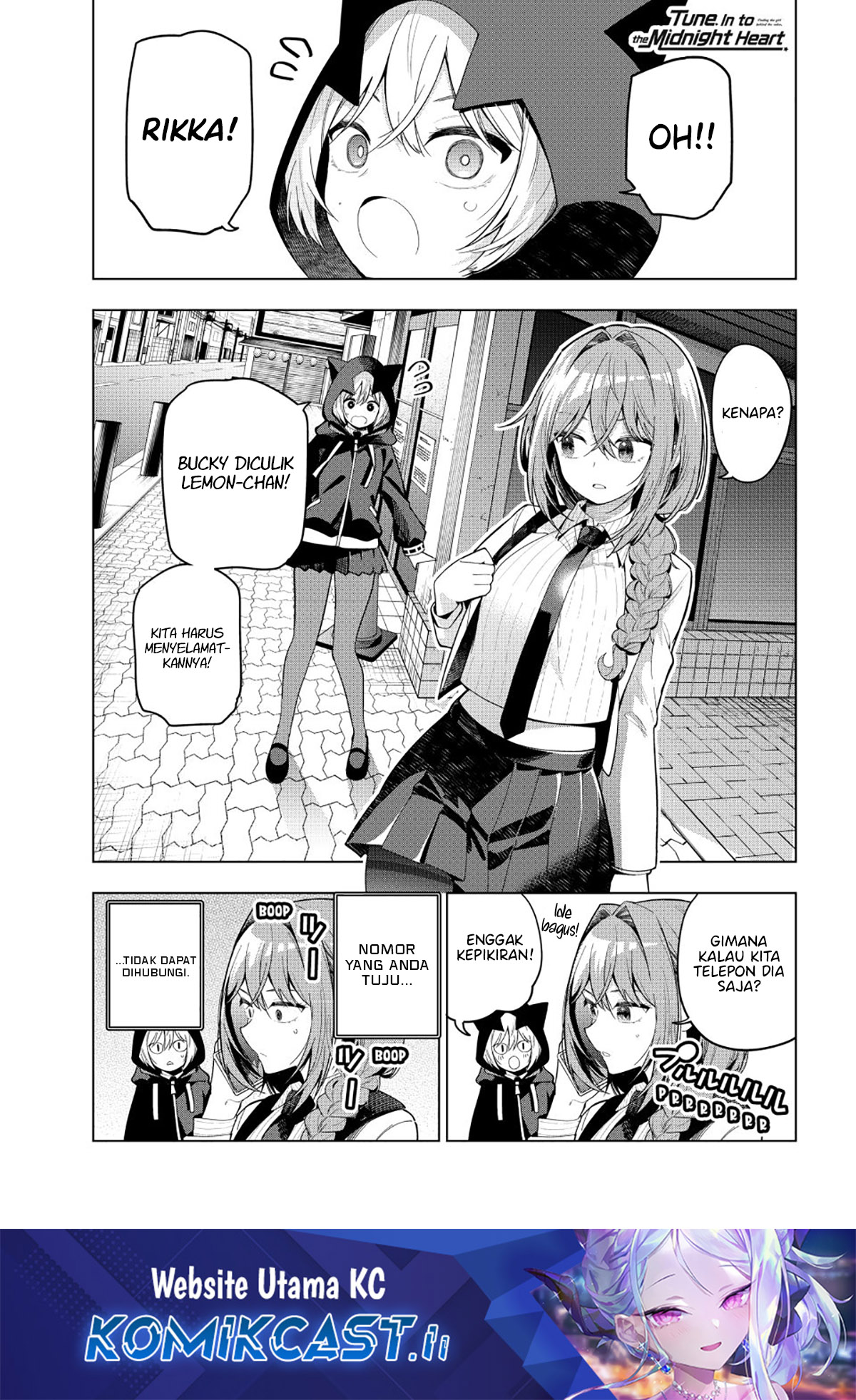 Mayonaka Heart Tune chapter 90