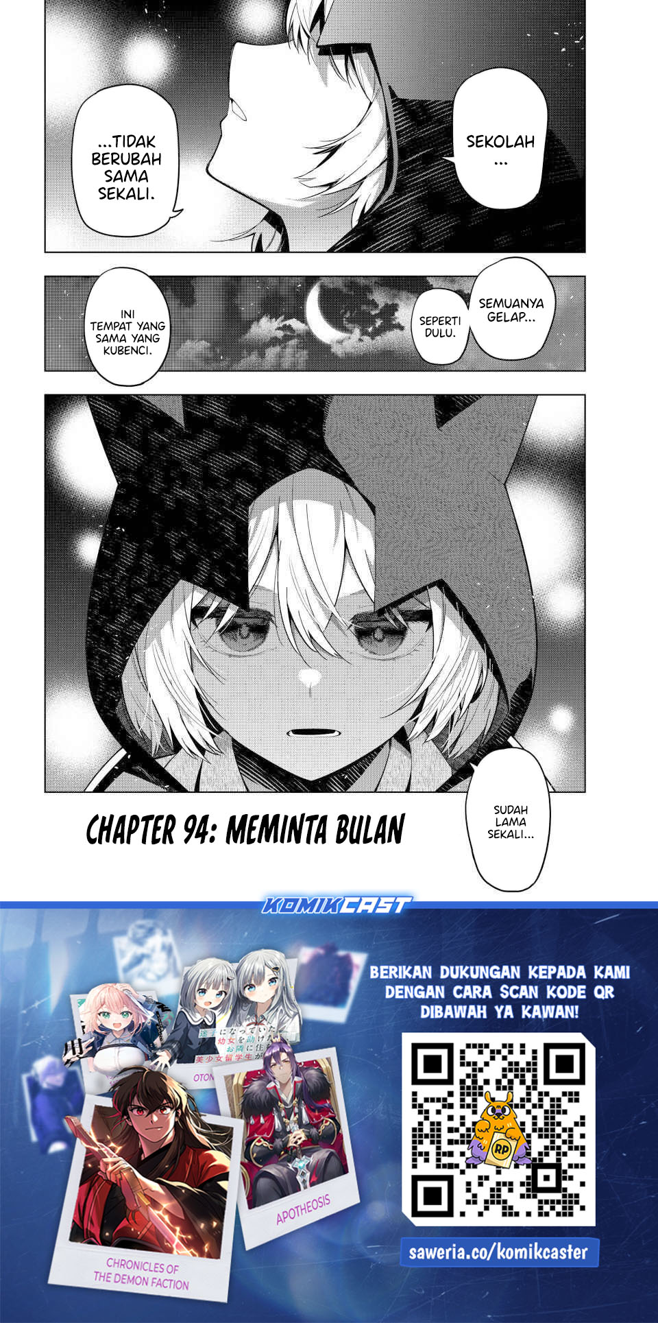 Mayonaka Heart Tune Chapter 94 Bahasa Indonesia