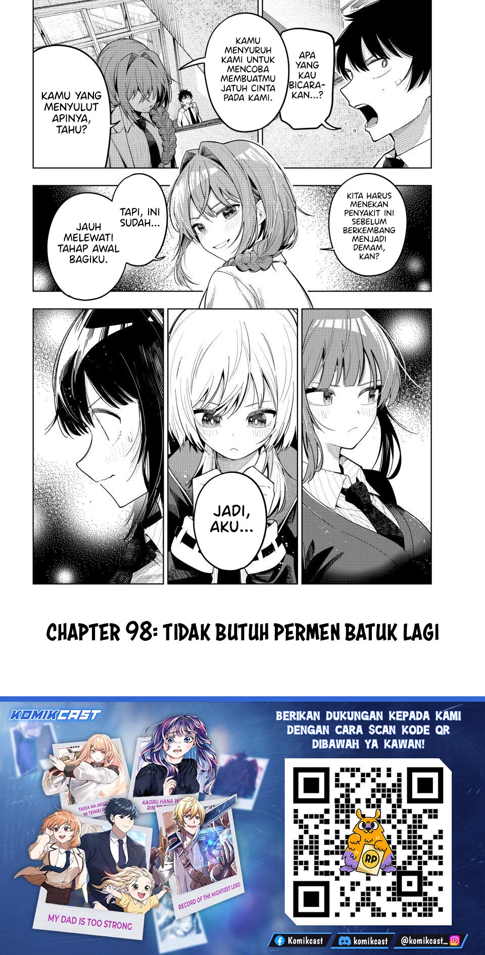 Mayonaka Heart Tune chapter 98