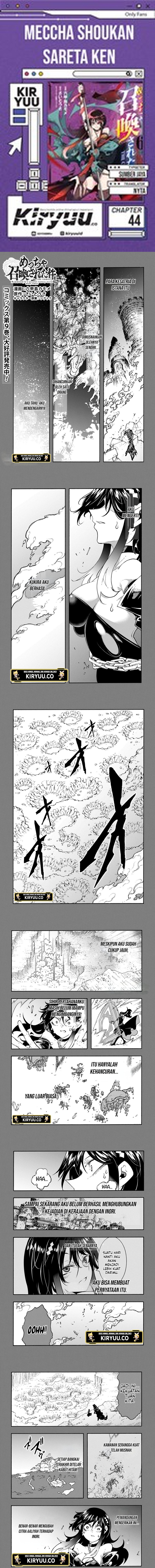 Meccha Shoukan Sareta Ken chapter 44