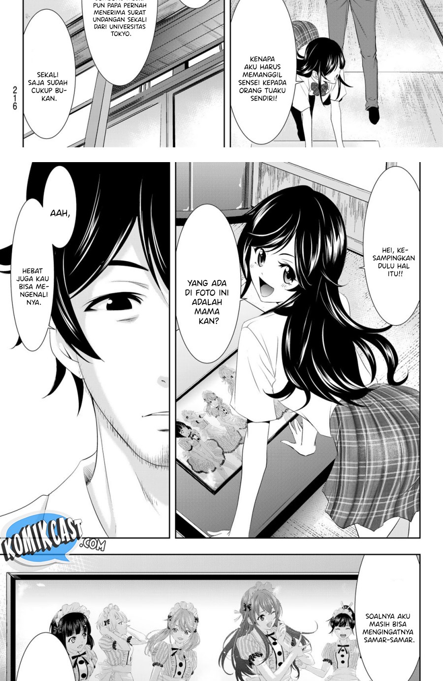 Megami no Kafeterasu (Goddess Café Terrace) Chapter 27 Bahasa Indonesia