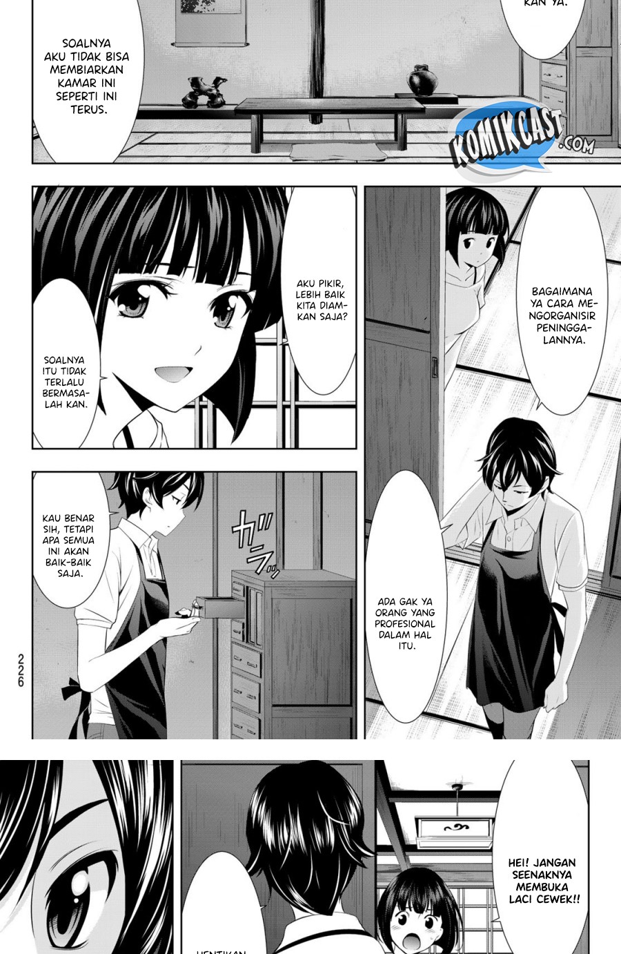 Megami no Kafeterasu (Goddess Café Terrace) Chapter 27 Bahasa Indonesia