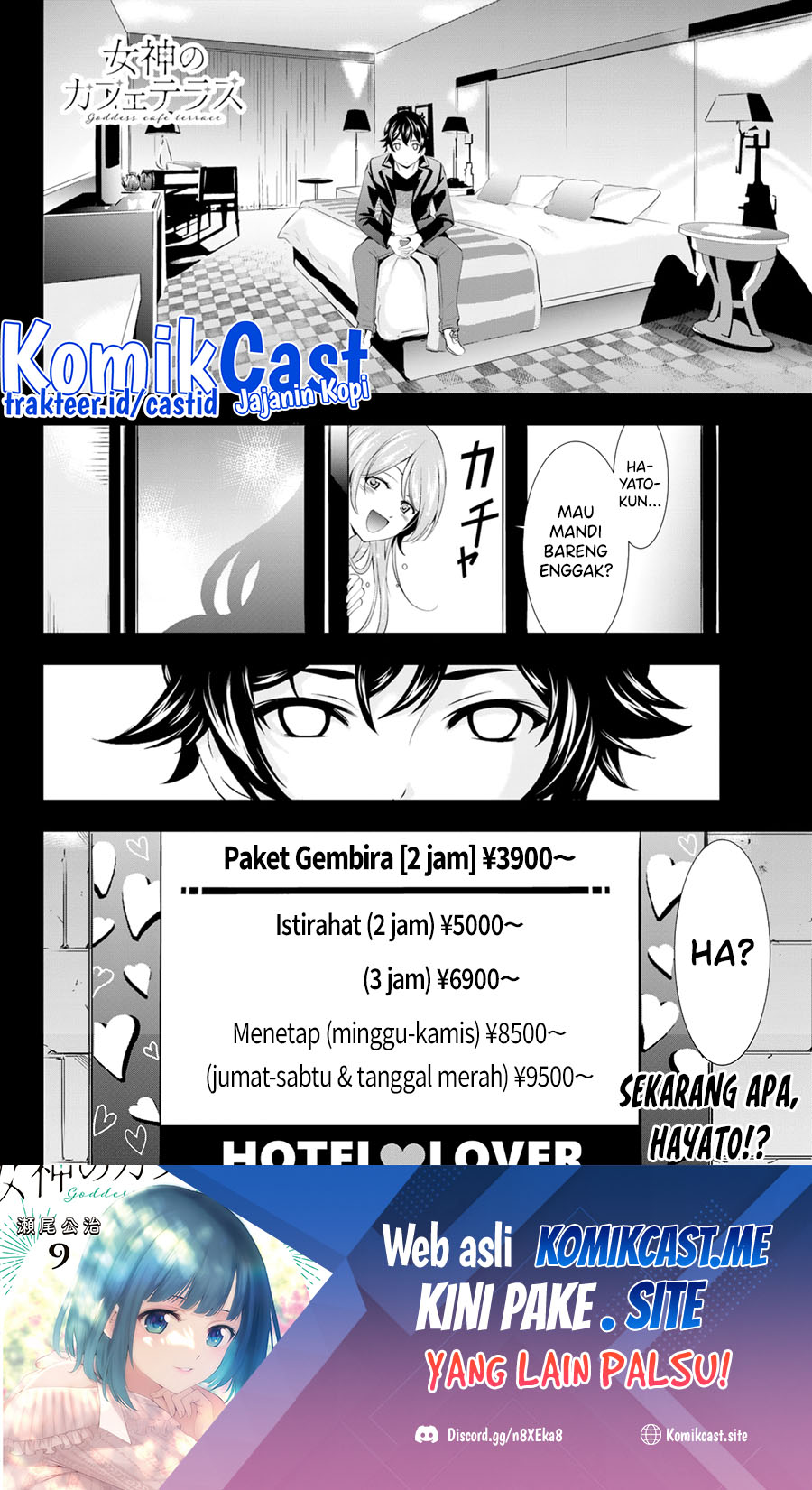 Megami no Kafeterasu (Goddess Café Terrace) Chapter 97 Bahasa Indonesia