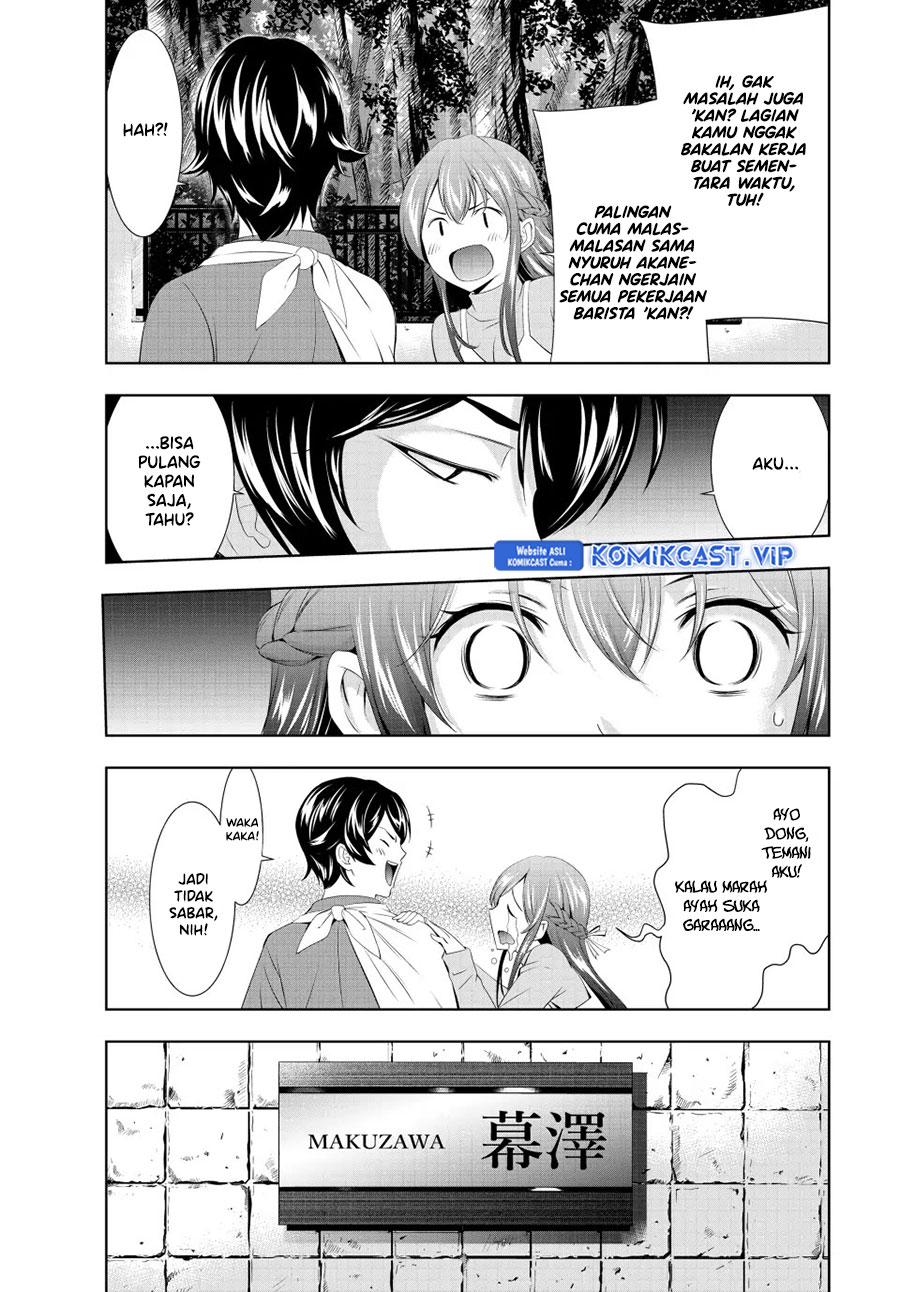 Megami no Kafeterasu (Goddess Café Terrace) Chapter 118 Bahasa Indonesia