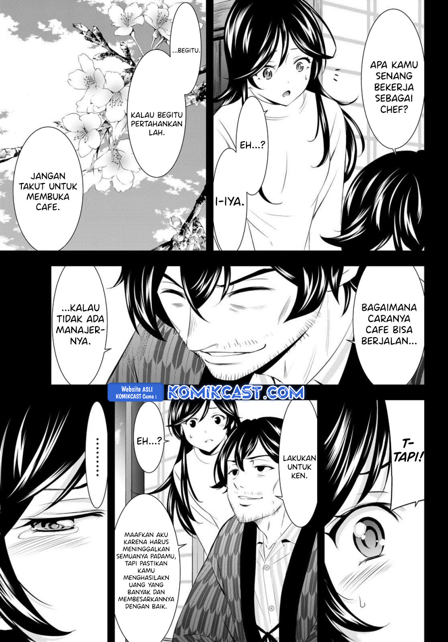Megami no Kafeterasu (Goddess Café Terrace) Chapter 195 Bahasa Indonesia