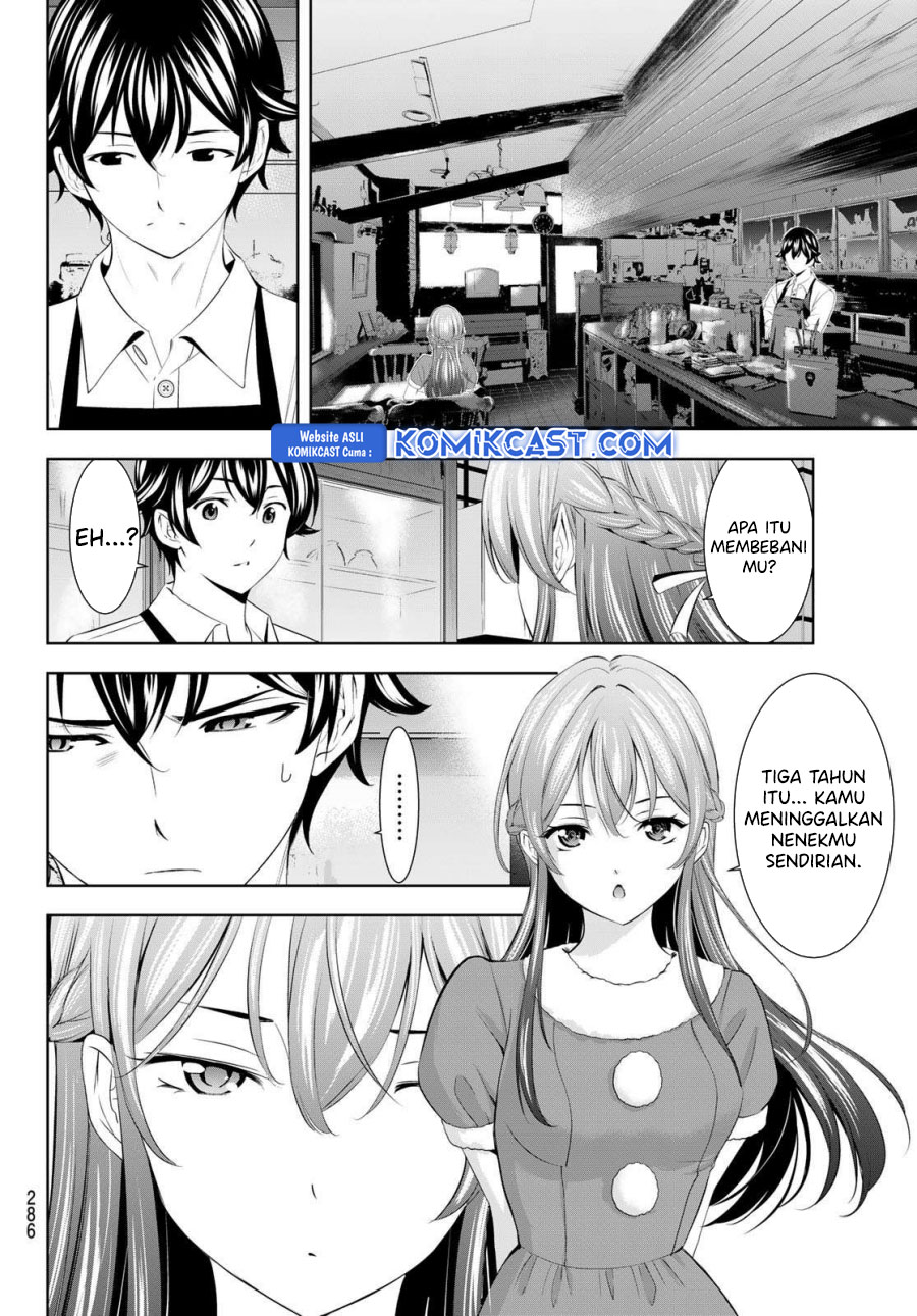 Megami no Kafeterasu (Goddess Café Terrace) Chapter 195 Bahasa Indonesia