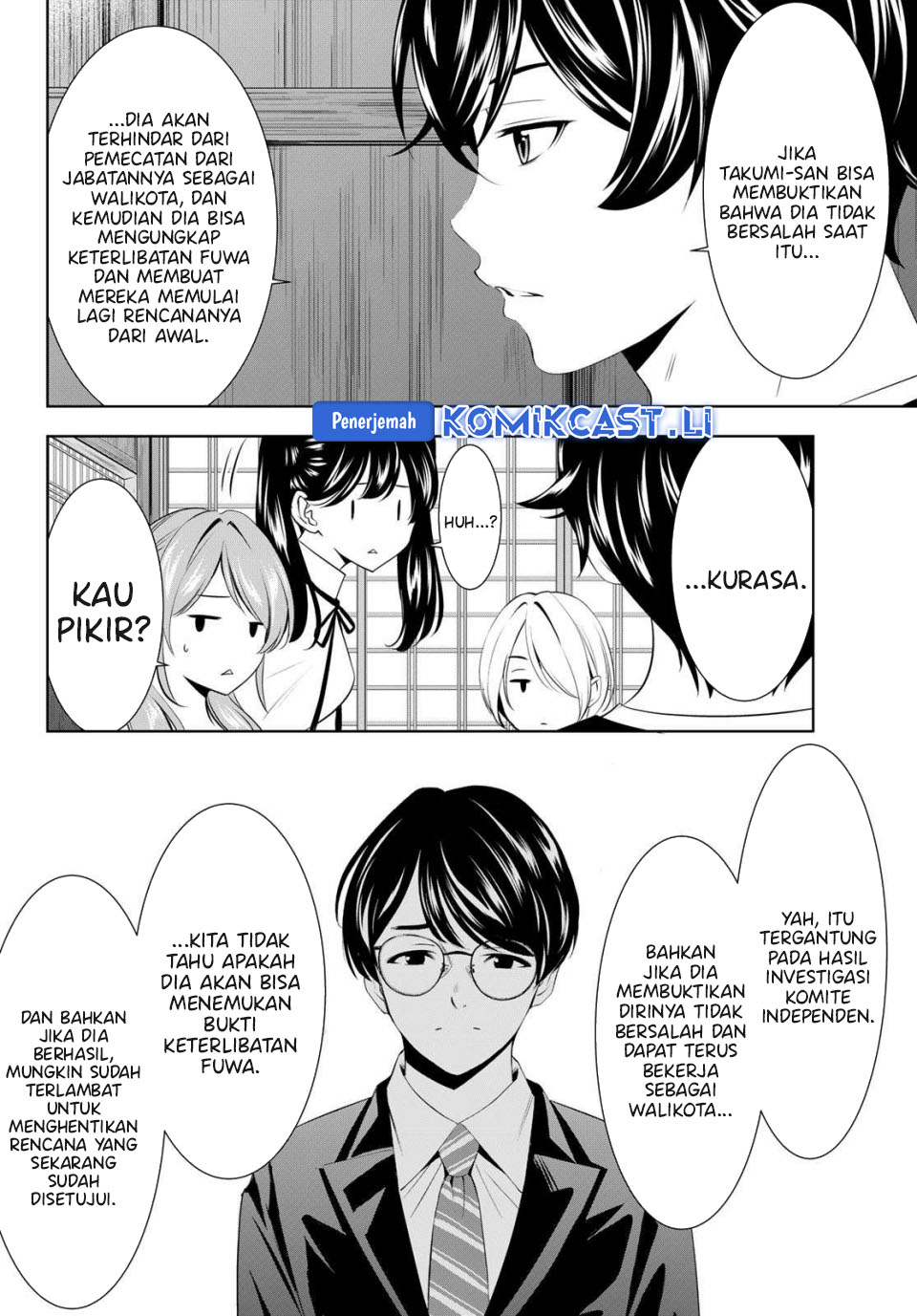 Megami no Kafeterasu (Goddess Café Terrace) Chapter 208 Bahasa Indonesia