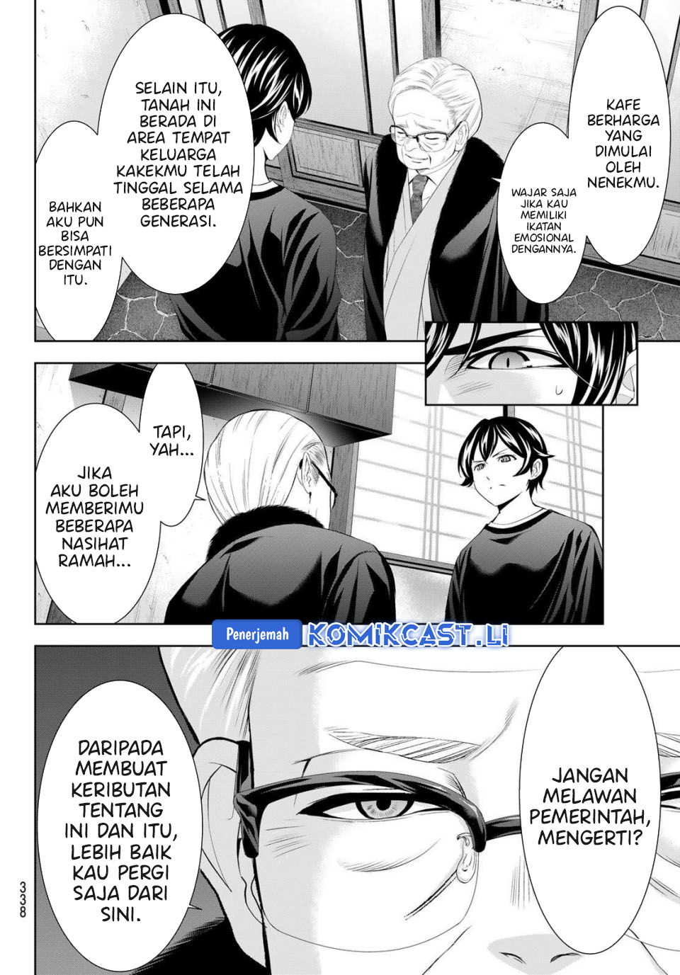 Megami no Kafeterasu (Goddess Café Terrace) Chapter 208 Bahasa Indonesia