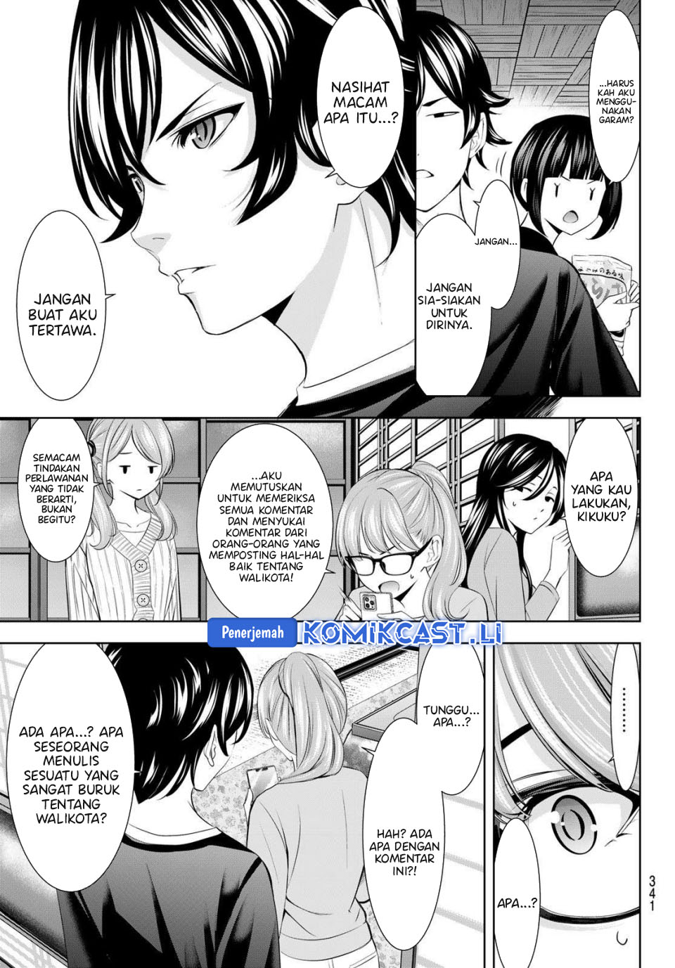 Megami no Kafeterasu (Goddess Café Terrace) Chapter 208 Bahasa Indonesia