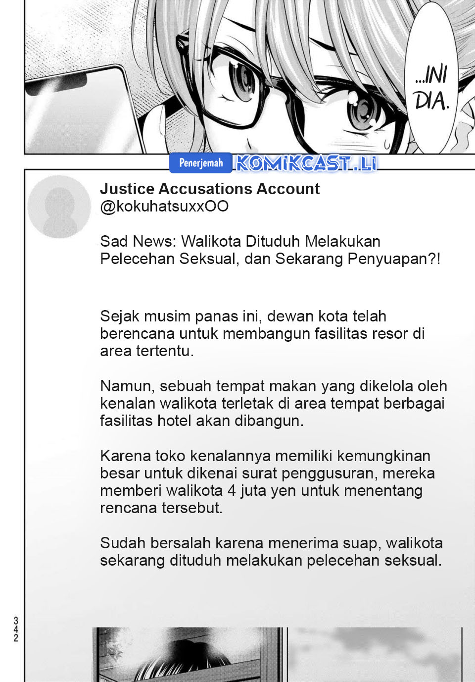 Megami no Kafeterasu (Goddess Café Terrace) Chapter 208 Bahasa Indonesia