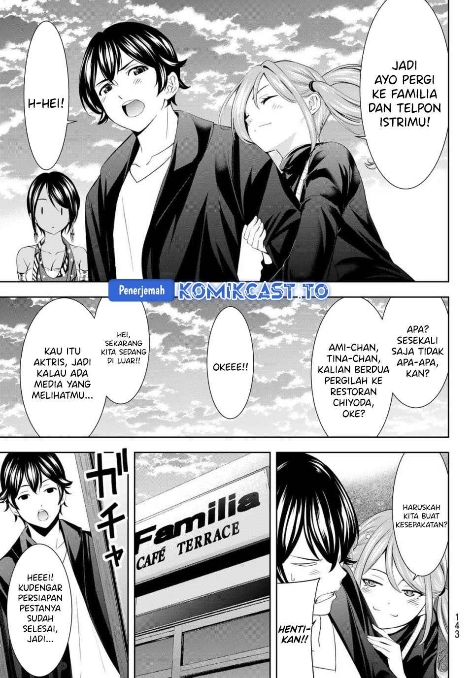 Dilarang COPAS - situs resmi www.mangacanblog.com - Komik megami no kafeterasu goddess cafe terrace 216 - chapter 216 217 Indonesia megami no kafeterasu goddess cafe terrace 216 - chapter 216 Terbaru 5|Baca Manga Komik Indonesia|Mangacan