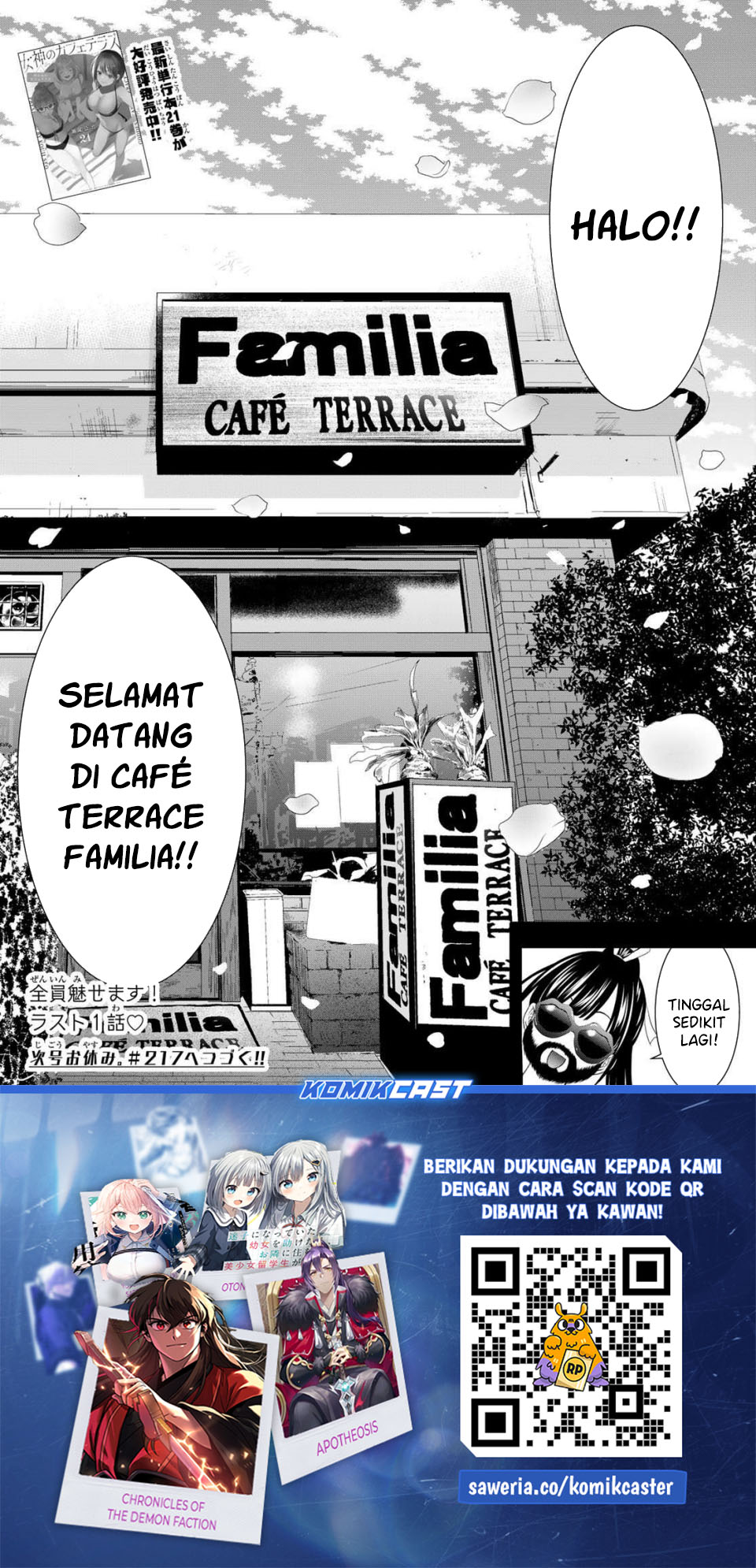 Dilarang COPAS - situs resmi www.mangacanblog.com - Komik megami no kafeterasu goddess cafe terrace 216 - chapter 216 217 Indonesia megami no kafeterasu goddess cafe terrace 216 - chapter 216 Terbaru 21|Baca Manga Komik Indonesia|Mangacan