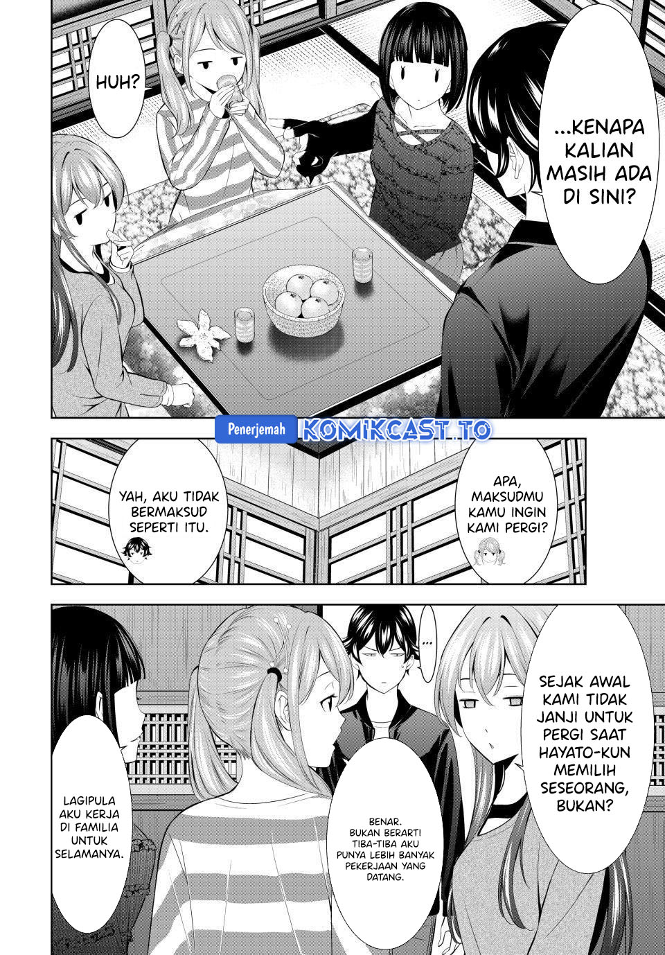 Megami no Kafeterasu (Goddess Café Terrace) Chapter 217 Bahasa Indonesia