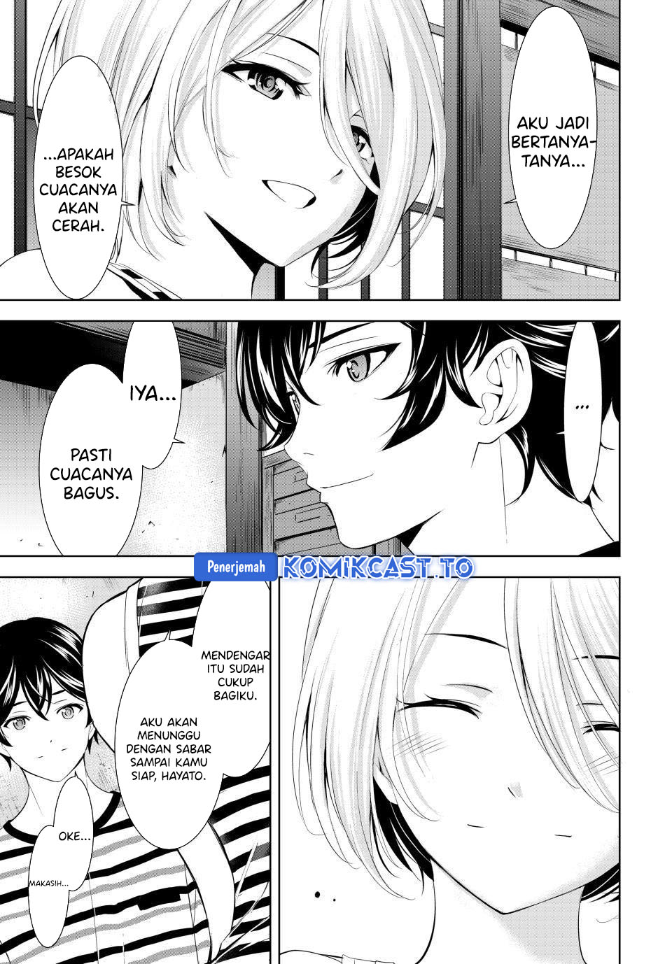 Megami no Kafeterasu (Goddess Café Terrace) Chapter 217 Bahasa Indonesia