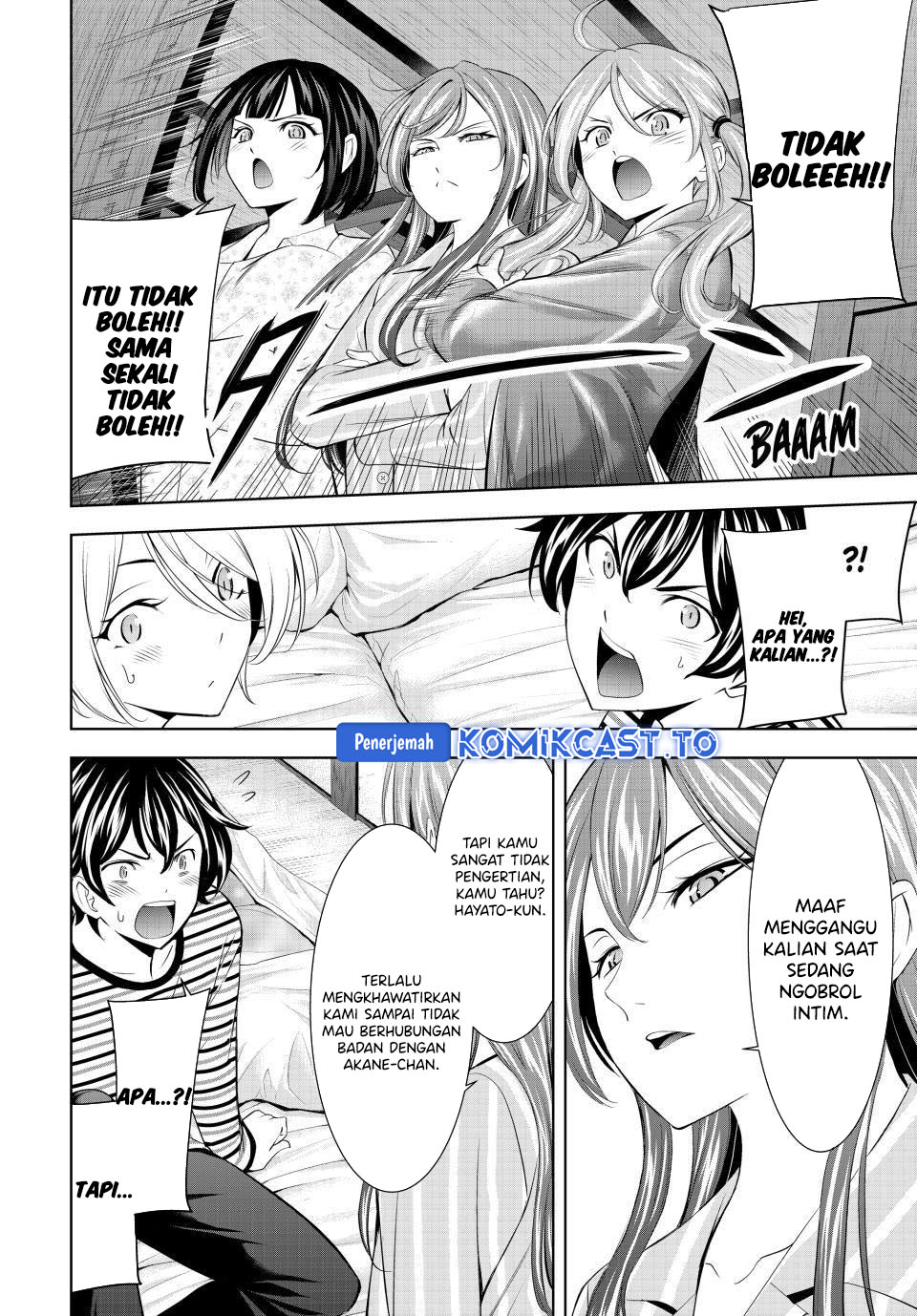 Megami no Kafeterasu (Goddess Café Terrace) Chapter 217 Bahasa Indonesia