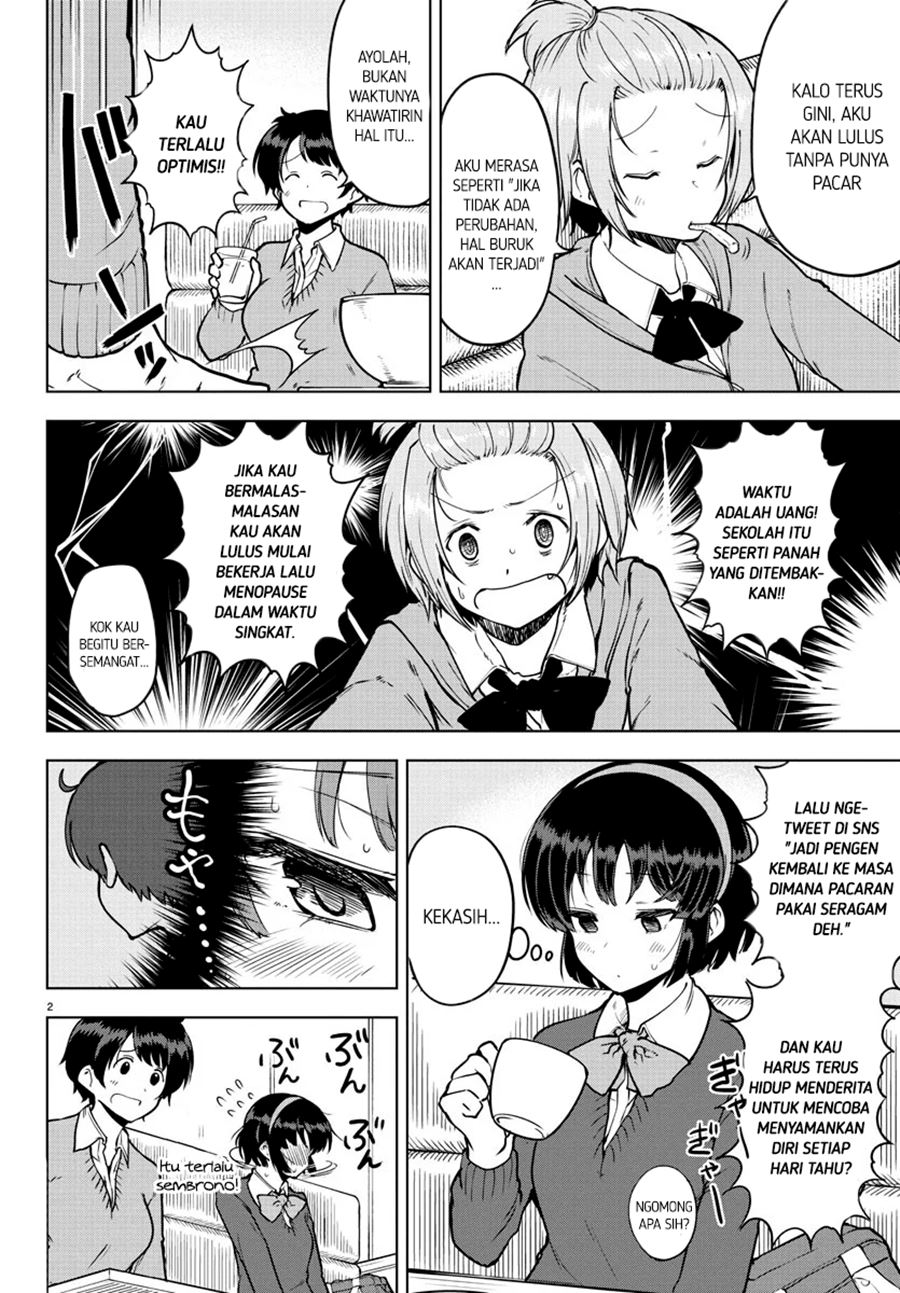 Meika-san Can’t Conceal Her Emotions Chapter 18 Bahasa Indonesia