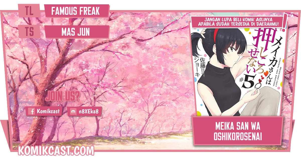 Meika-san Can’t Conceal Her Emotions Chapter 50 Bahasa Indonesia