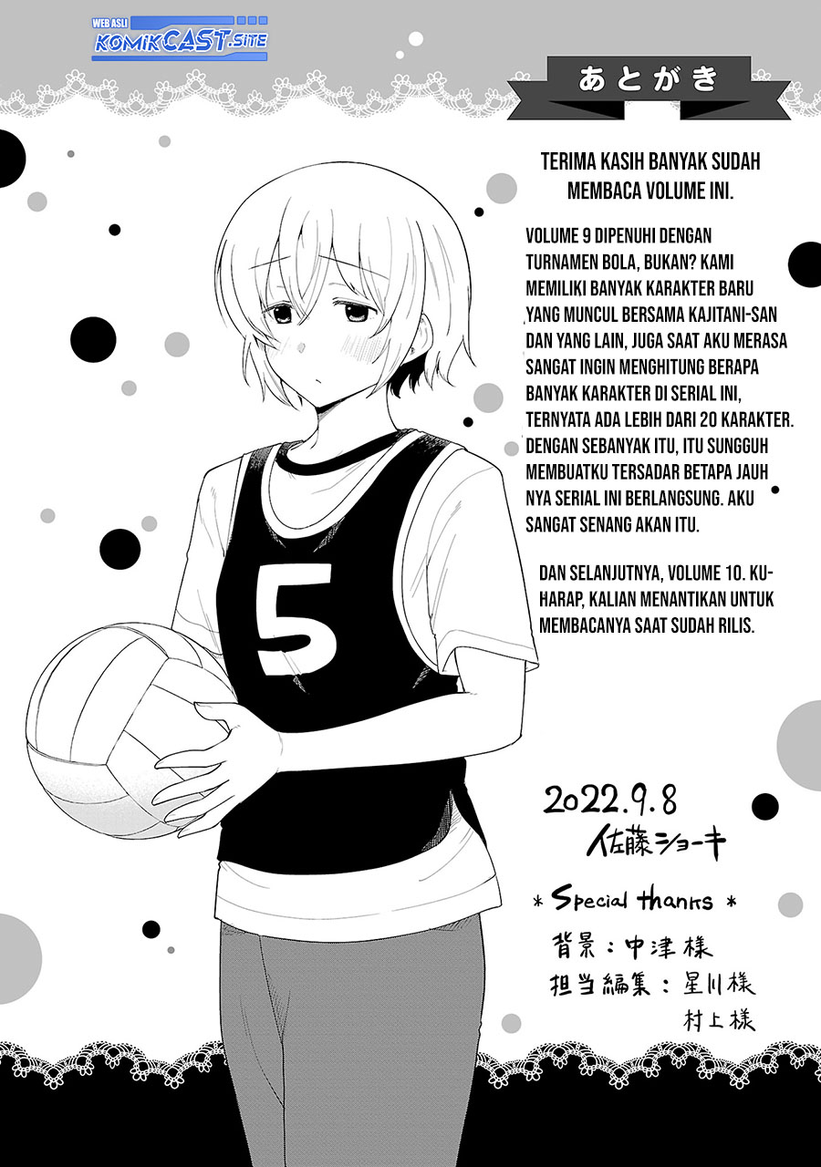 Meika-san Can’t Conceal Her Emotions Chapter 114.2 Bahasa Indonesia