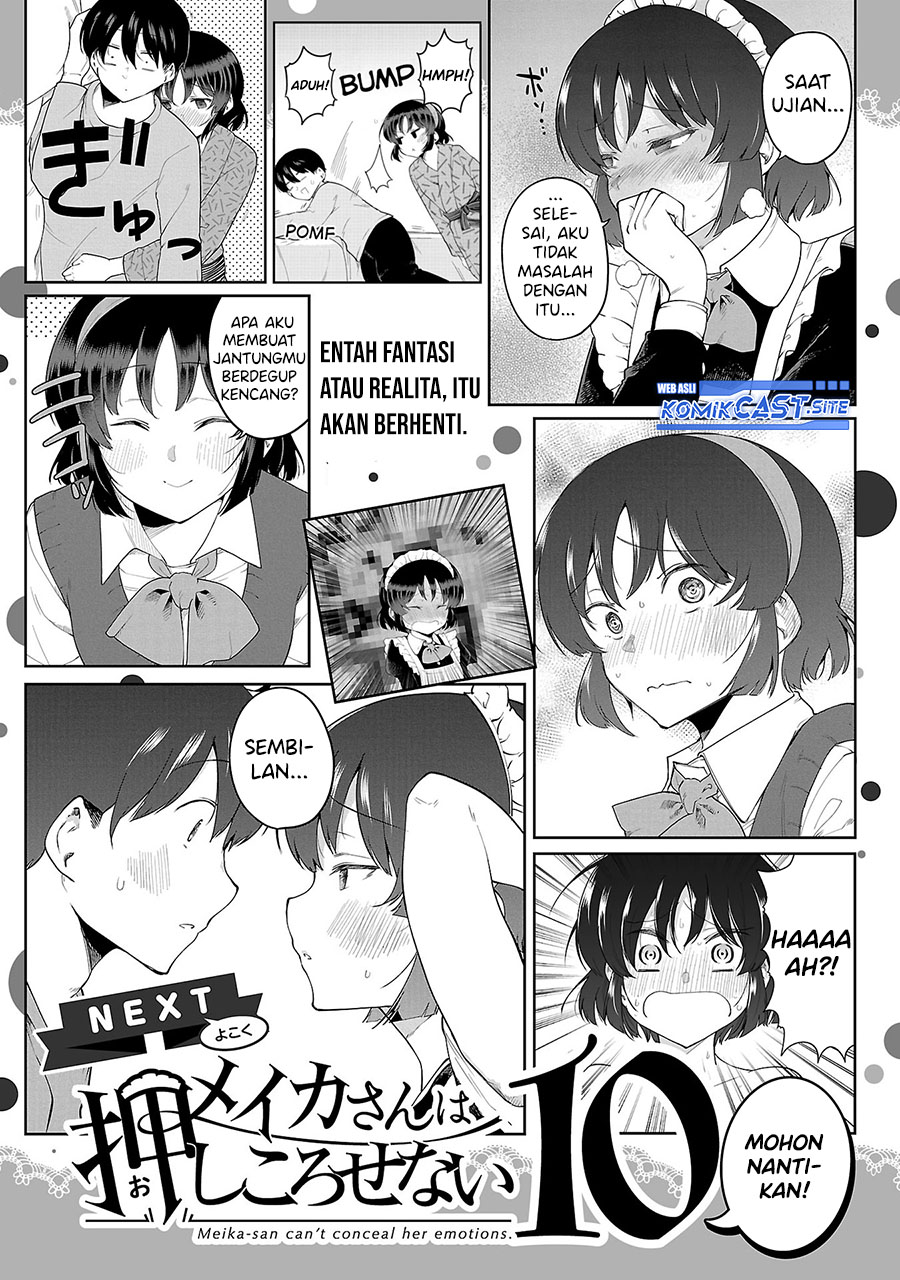 Meika-san Can’t Conceal Her Emotions Chapter 114.2 Bahasa Indonesia