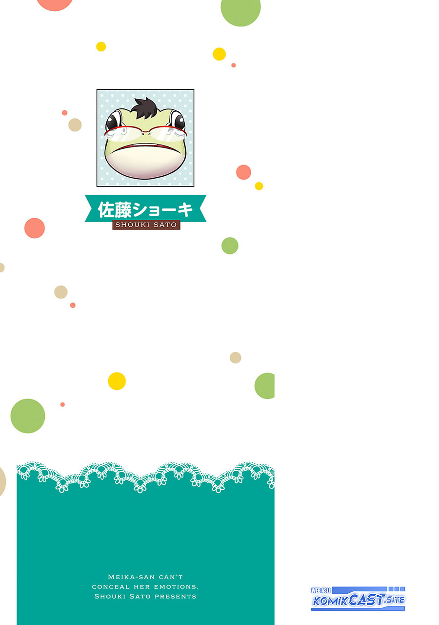 Meika-san Can’t Conceal Her Emotions Chapter 114.2 Bahasa Indonesia