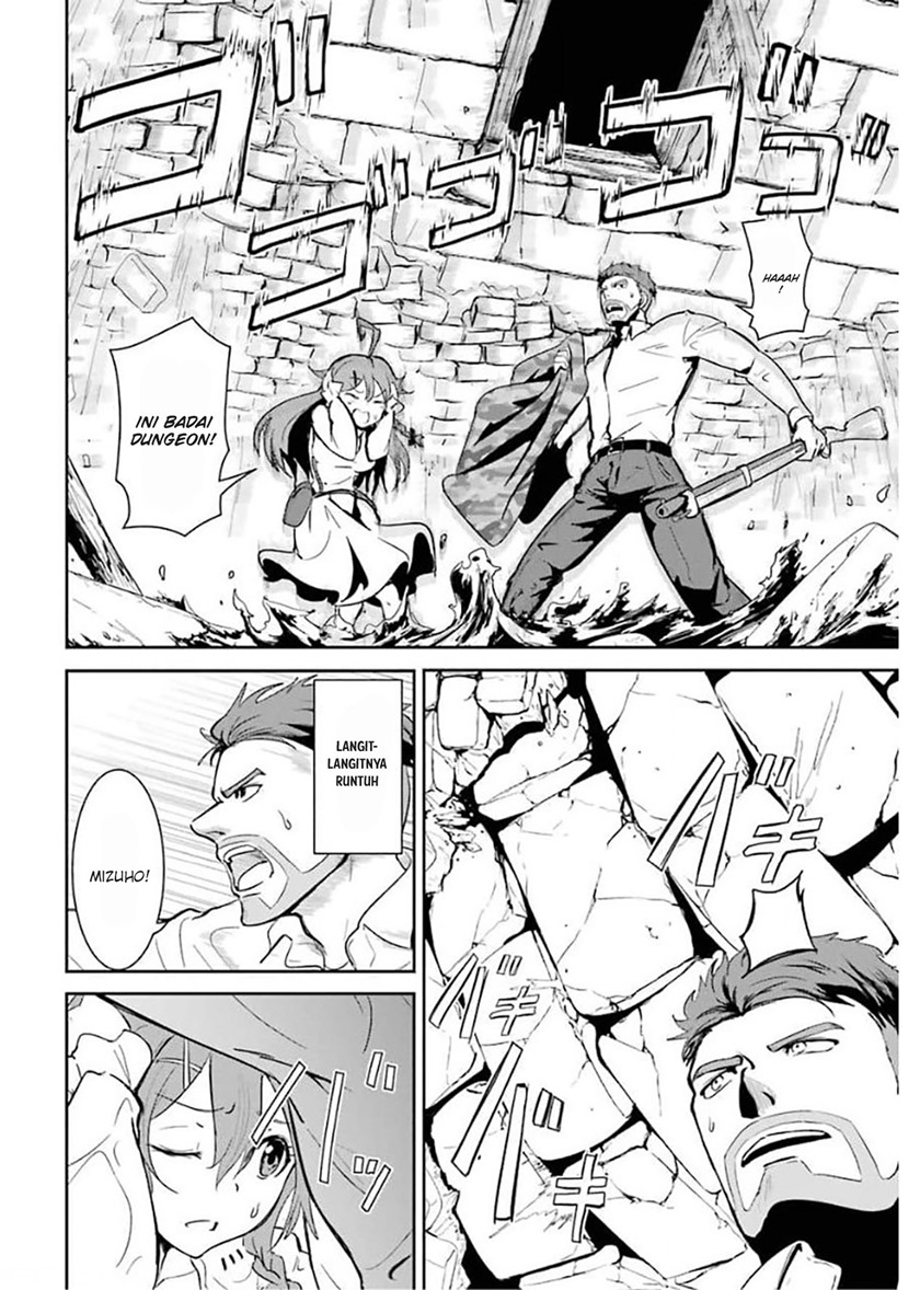 Meikyuu Kingdom: Damu Tokushu Butai SAS no Ossan no Isekai Dungeon Survival Manual! Chapter 01.4 Bahasa Indonesia