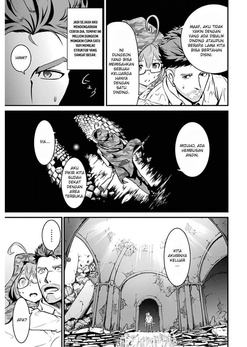 Meikyuu Kingdom: Damu Tokushu Butai SAS no Ossan no Isekai Dungeon Survival Manual! Chapter 01.4 Bahasa Indonesia