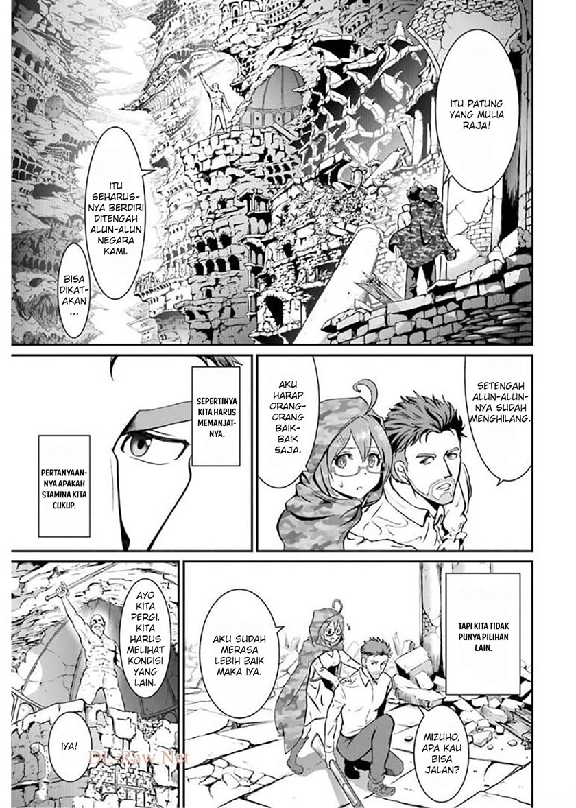 Meikyuu Kingdom: Damu Tokushu Butai SAS no Ossan no Isekai Dungeon Survival Manual! Chapter 01.4 Bahasa Indonesia
