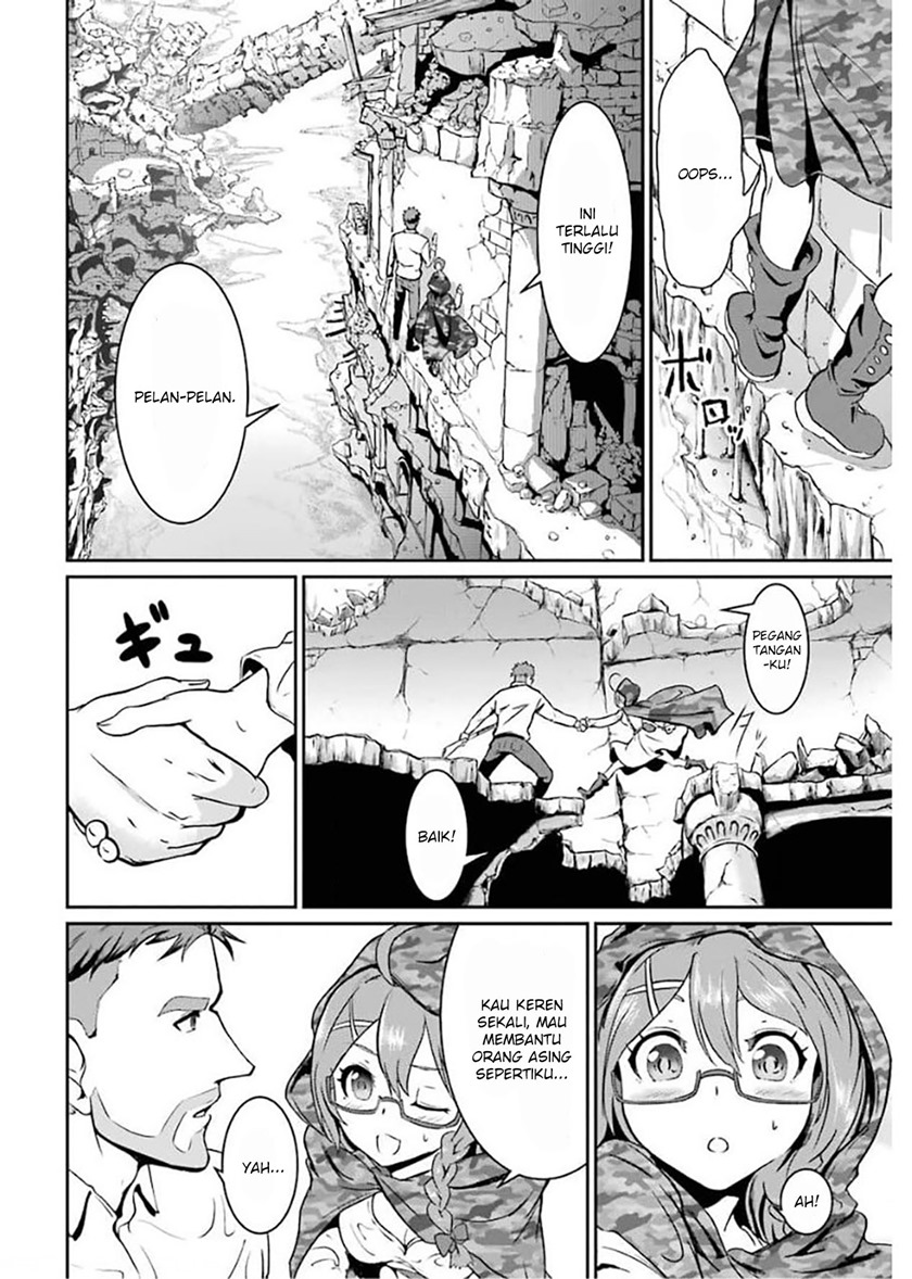 Meikyuu Kingdom: Damu Tokushu Butai SAS no Ossan no Isekai Dungeon Survival Manual! Chapter 01.4 Bahasa Indonesia