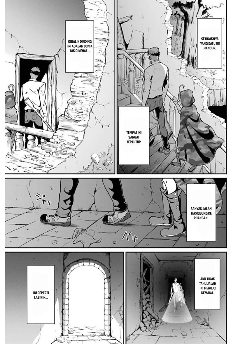 Meikyuu Kingdom: Damu Tokushu Butai SAS no Ossan no Isekai Dungeon Survival Manual! Chapter 01.4 Bahasa Indonesia