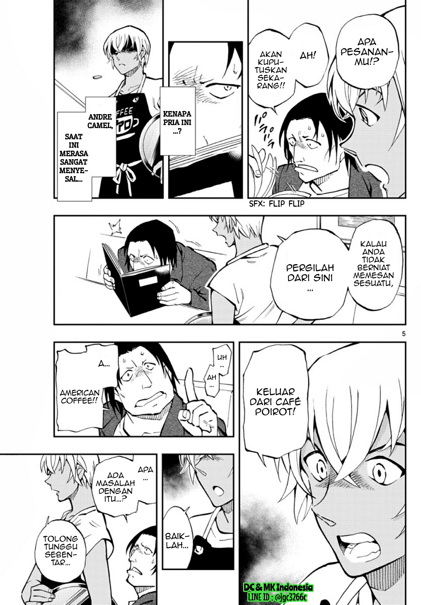 Meitantei Conan: Zero no Tea Time Chapter 12 Bahasa Indonesia