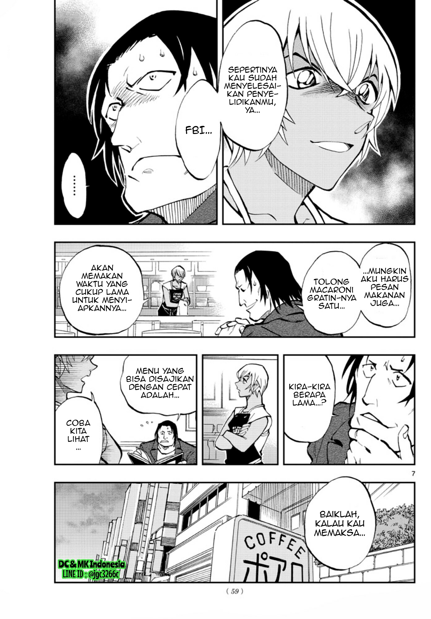 Meitantei Conan: Zero no Tea Time Chapter 12 Bahasa Indonesia