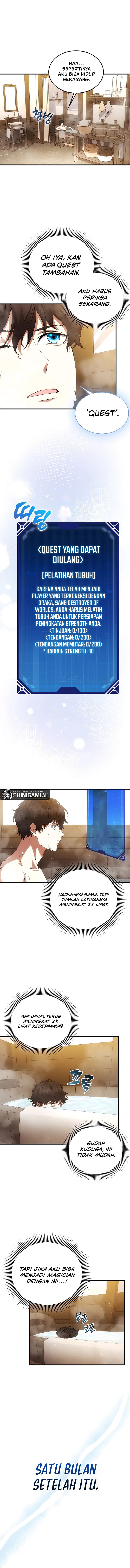 Mightiest Melee Magician Chapter 03 Bahasa Indonesia