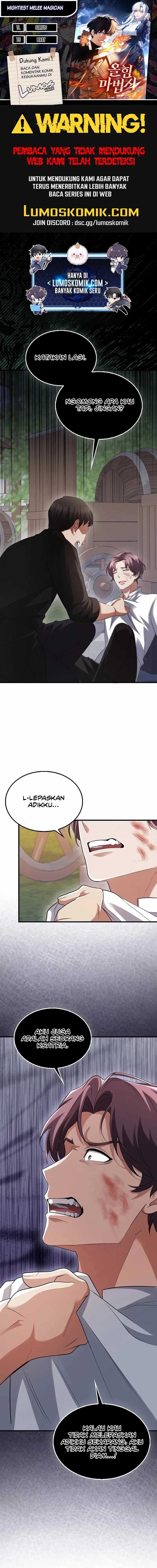 Mightiest Melee Magician Chapter 49 Bahasa Indonesia