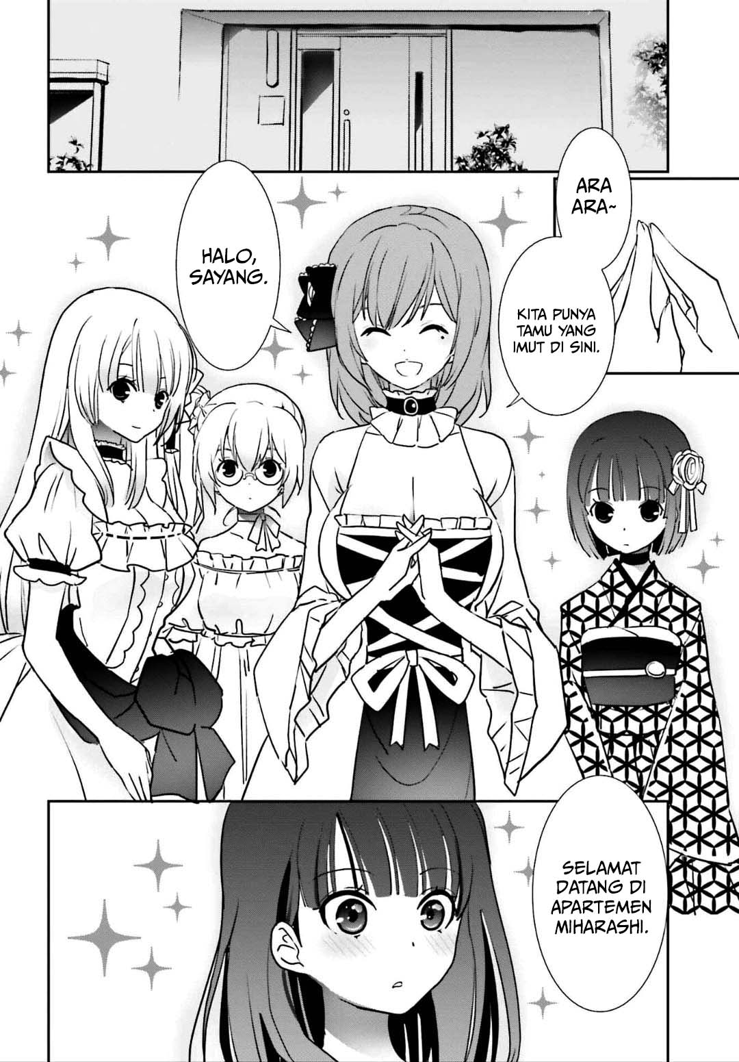 Miharashi-sou no 5-nin no Hanayome chapter 5