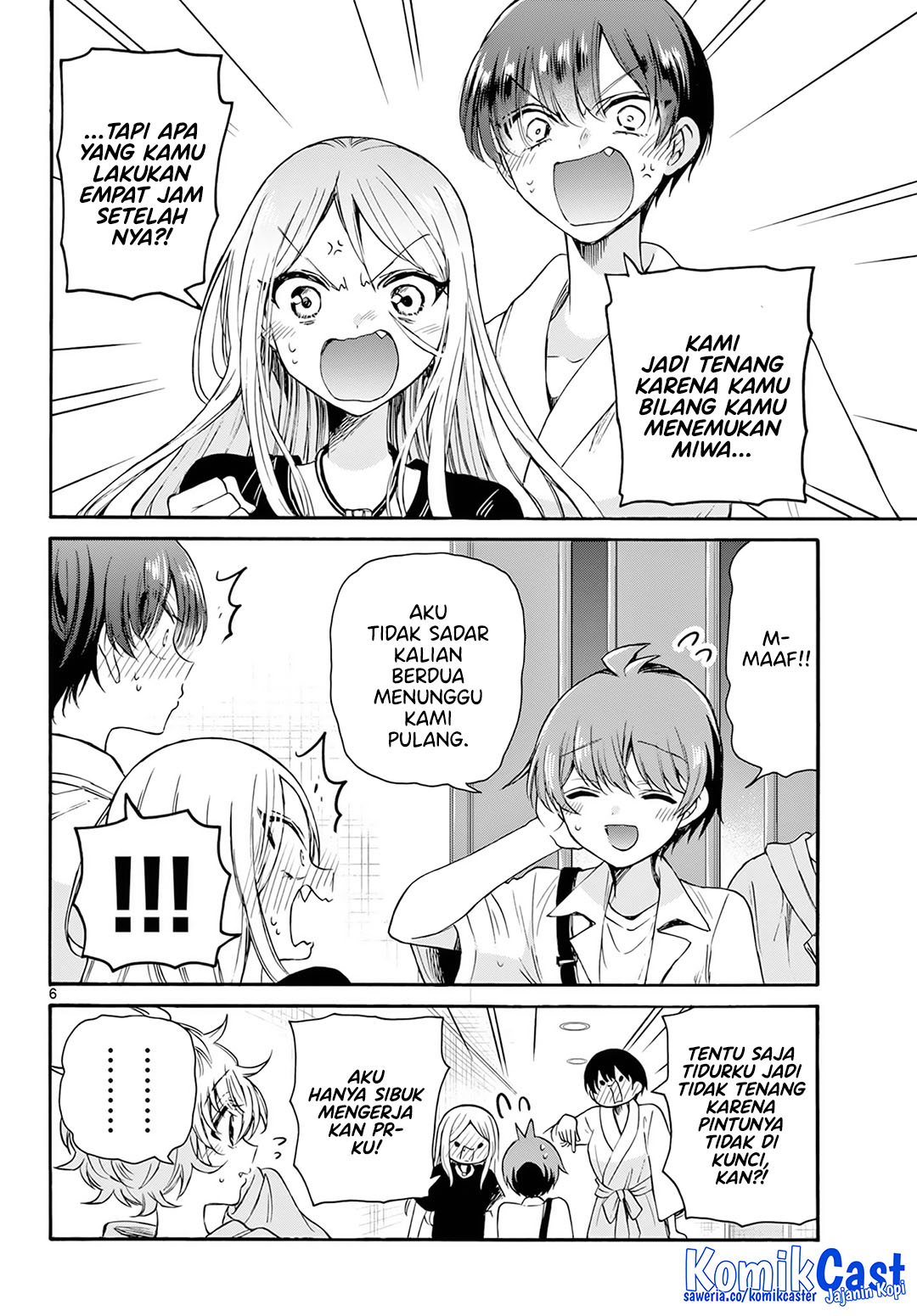 Mikadono Sanshimai wa Angai, Choroi Chapter 43 Bahasa Indonesia