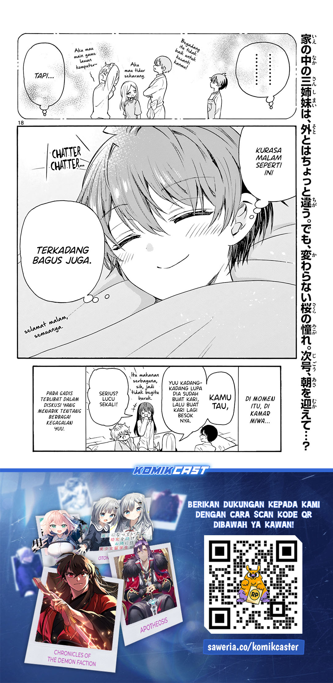 Dilarang COPAS - situs resmi www.mangacanblog.com - Komik mikadono sanshimai wa angai choroi 050 - chapter 50 51 Indonesia mikadono sanshimai wa angai choroi 050 - chapter 50 Terbaru 18|Baca Manga Komik Indonesia|Mangacan