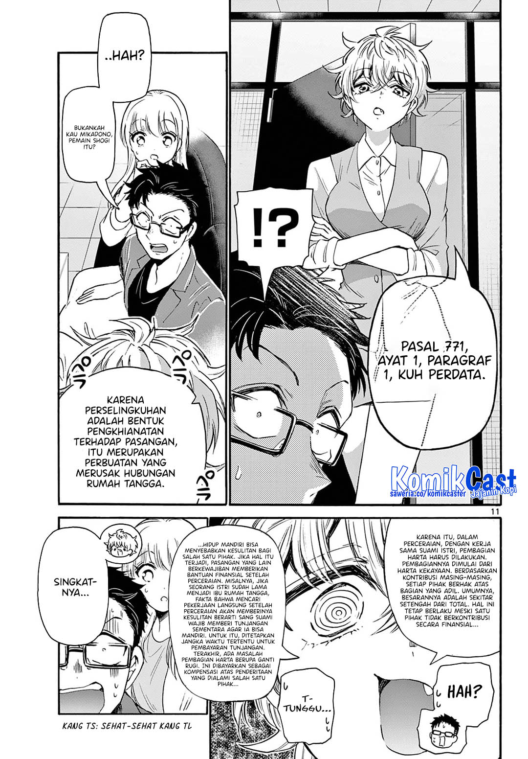 Dilarang COPAS - situs resmi www.mangacanblog.com - Komik mikadono sanshimai wa angai choroi 058 - chapter 58 59 Indonesia mikadono sanshimai wa angai choroi 058 - chapter 58 Terbaru 11|Baca Manga Komik Indonesia|Mangacan