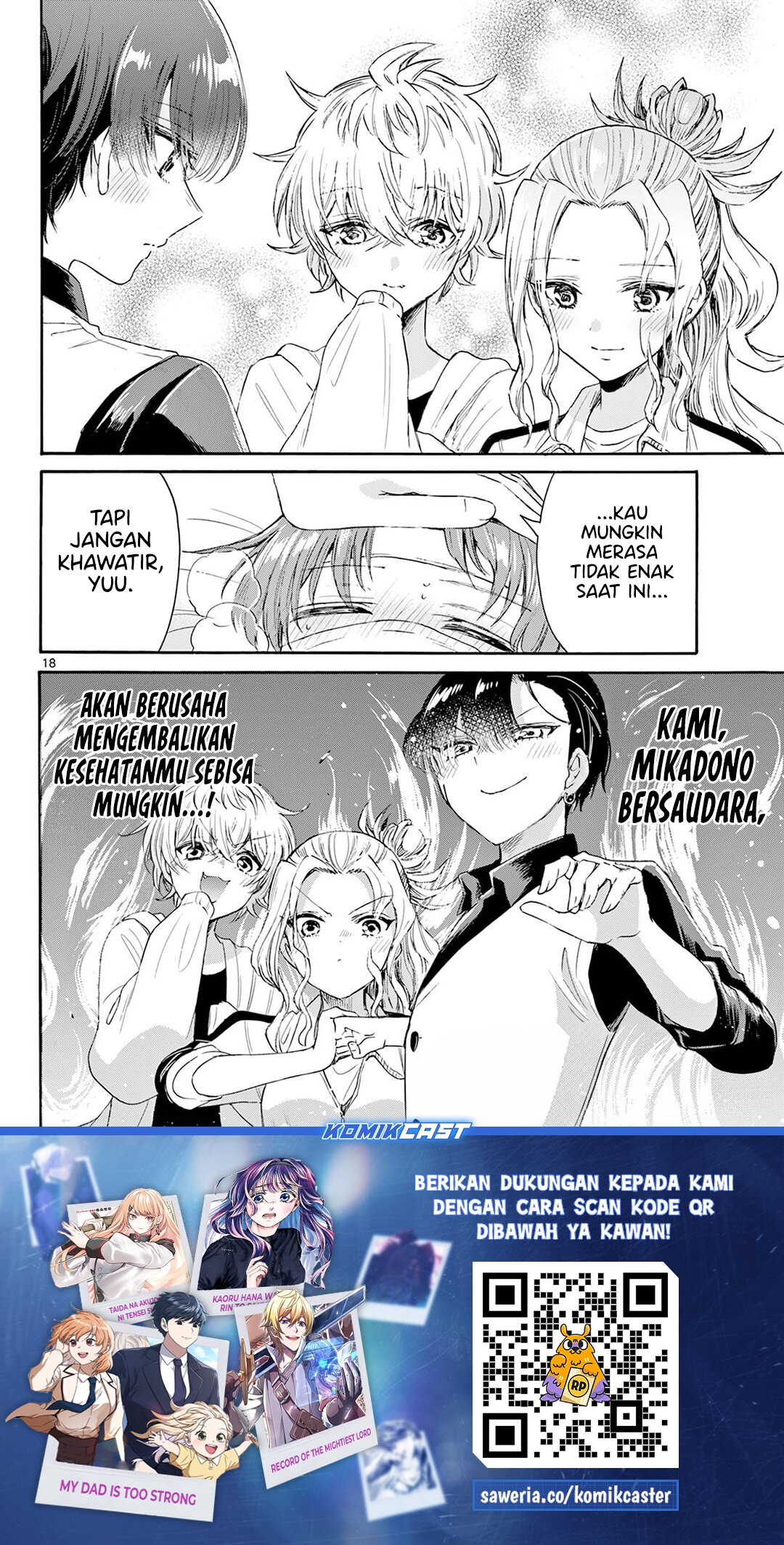 Dilarang COPAS - situs resmi www.mangacanblog.com - Komik mikadono sanshimai wa angai choroi 073 - chapter 73 74 Indonesia mikadono sanshimai wa angai choroi 073 - chapter 73 Terbaru 18|Baca Manga Komik Indonesia|Mangacan