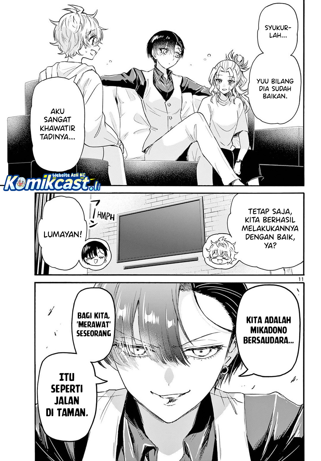 Dilarang COPAS - situs resmi www.mangacanblog.com - Komik mikadono sanshimai wa angai choroi 074 - chapter 74 75 Indonesia mikadono sanshimai wa angai choroi 074 - chapter 74 Terbaru 11|Baca Manga Komik Indonesia|Mangacan