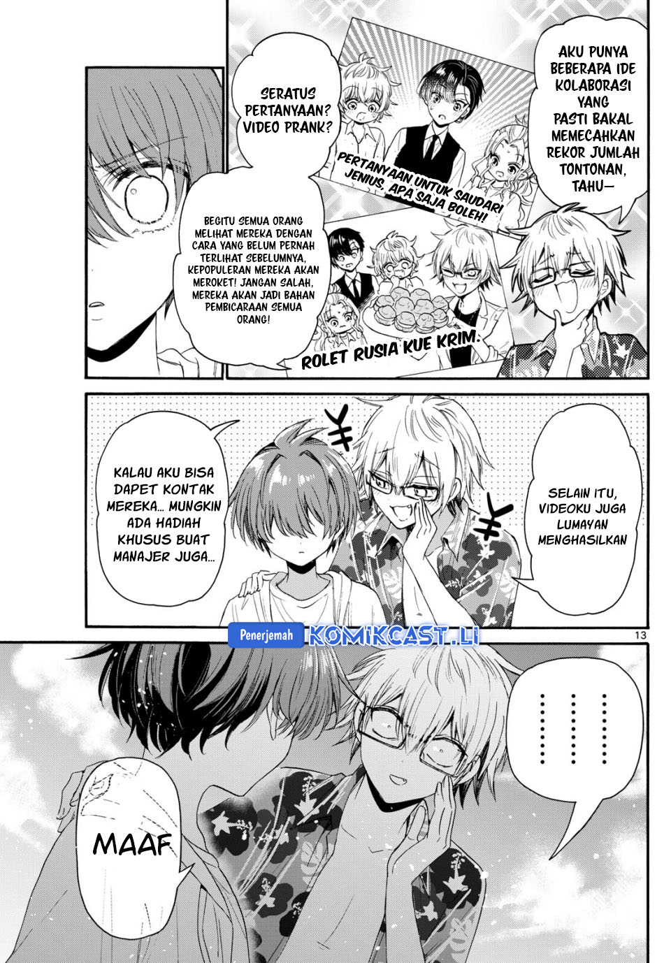 Mikadono Sanshimai wa Angai, Choroi Chapter 93 Bahasa Indonesia