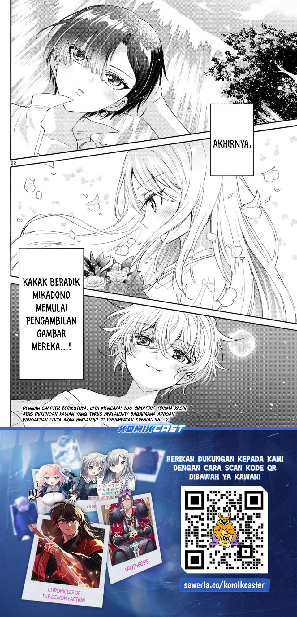 Dilarang COPAS - situs resmi www.mangacanblog.com - Komik mikadono sanshimai wa angai choroi 099 - chapter 99 100 Indonesia mikadono sanshimai wa angai choroi 099 - chapter 99 Terbaru 21|Baca Manga Komik Indonesia|Mangacan