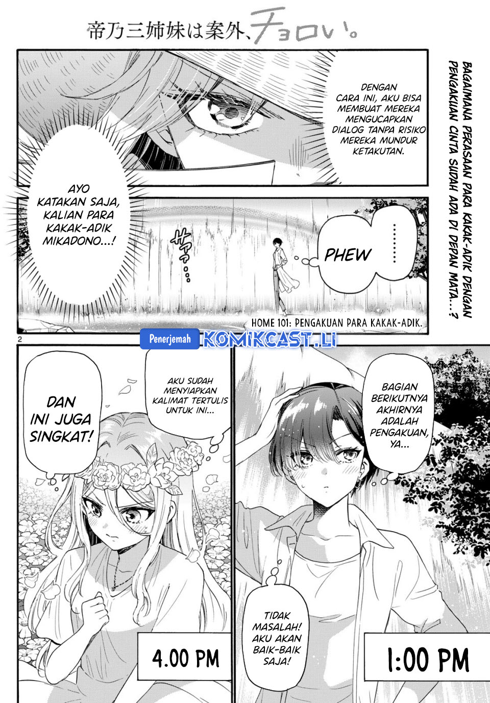 Dilarang COPAS - situs resmi www.mangacanblog.com - Komik mikadono sanshimai wa angai choroi 101 - chapter 101 102 Indonesia mikadono sanshimai wa angai choroi 101 - chapter 101 Terbaru 2|Baca Manga Komik Indonesia|Mangacan