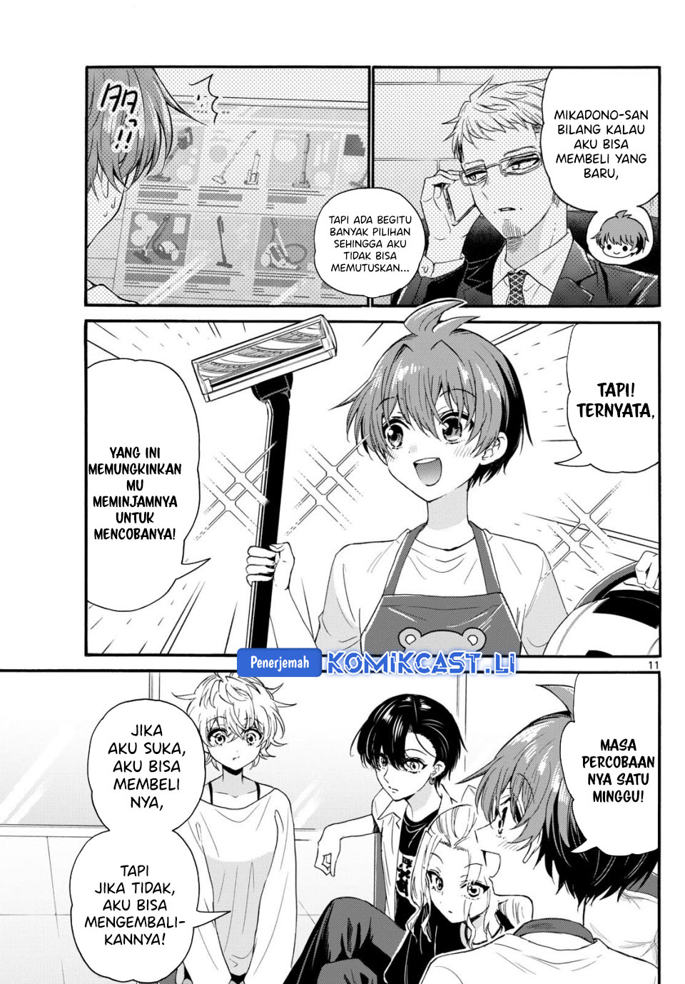 Dilarang COPAS - situs resmi www.mangacanblog.com - Komik mikadono sanshimai wa angai choroi 126 - chapter 126 127 Indonesia mikadono sanshimai wa angai choroi 126 - chapter 126 Terbaru 11|Baca Manga Komik Indonesia|Mangacan