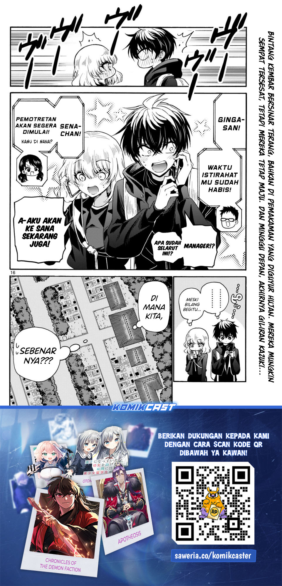 Mikadono Sanshimai wa Angai, Choroi Chapter 145 Bahasa Indonesia
