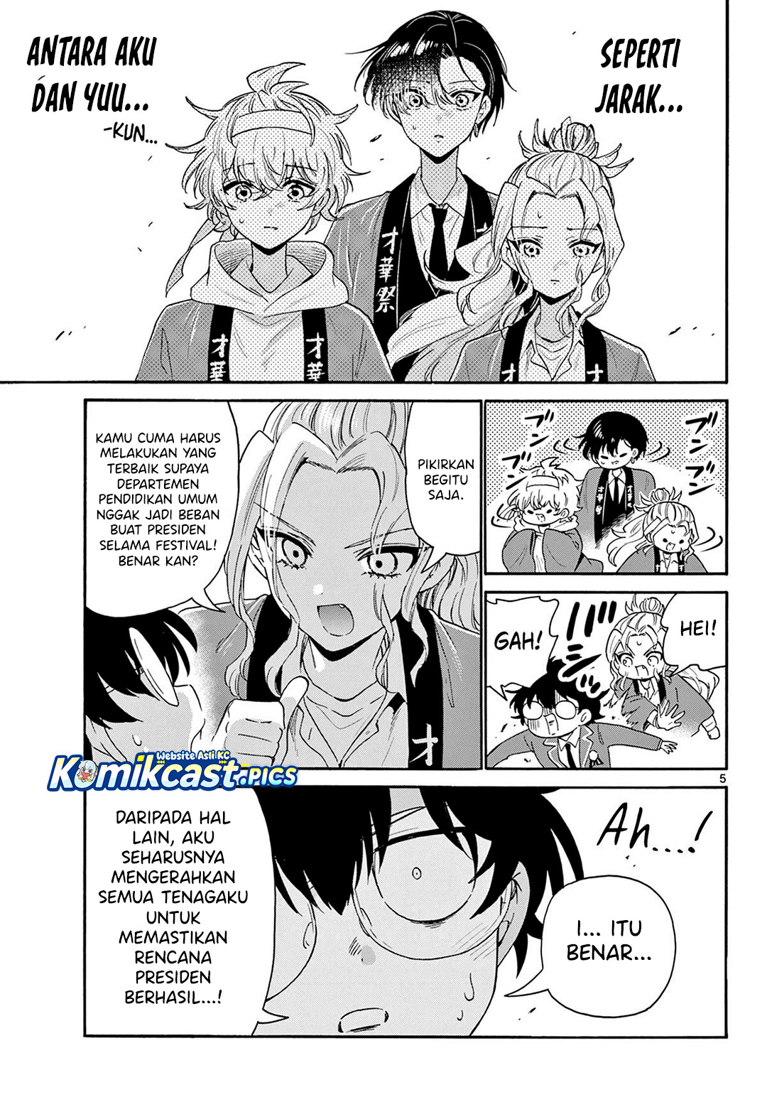 Mikadono Sanshimai wa Angai, Choroi Chapter 159 Bahasa Indonesia