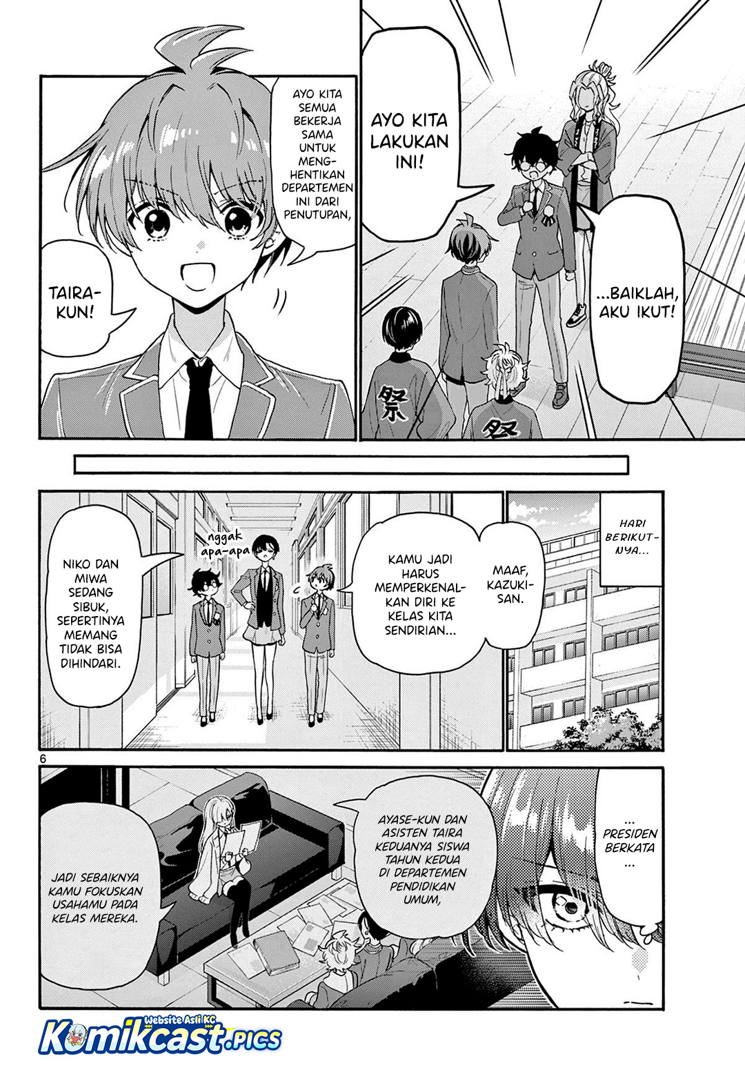 Mikadono Sanshimai wa Angai, Choroi Chapter 159 Bahasa Indonesia