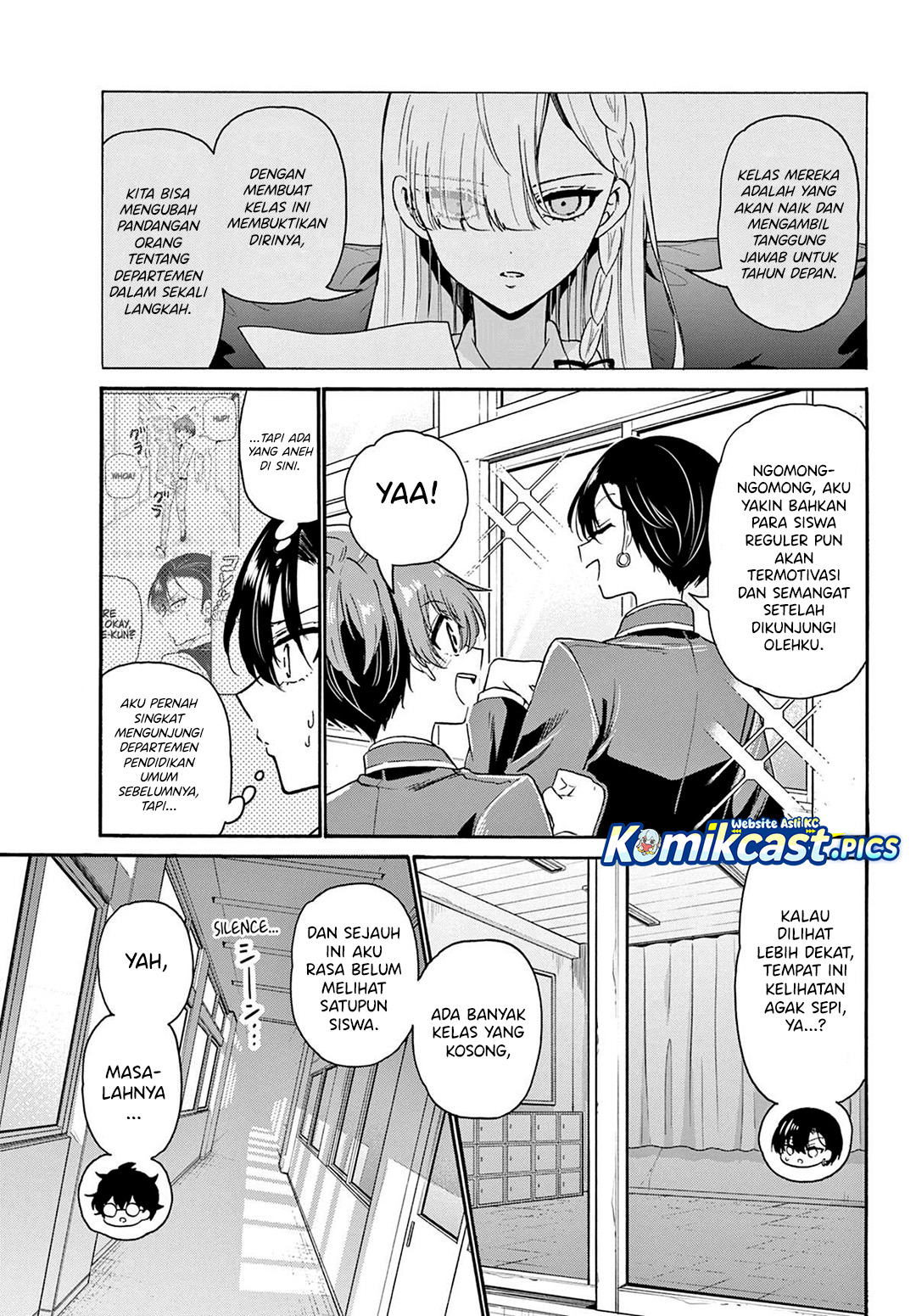 Mikadono Sanshimai wa Angai, Choroi Chapter 159 Bahasa Indonesia