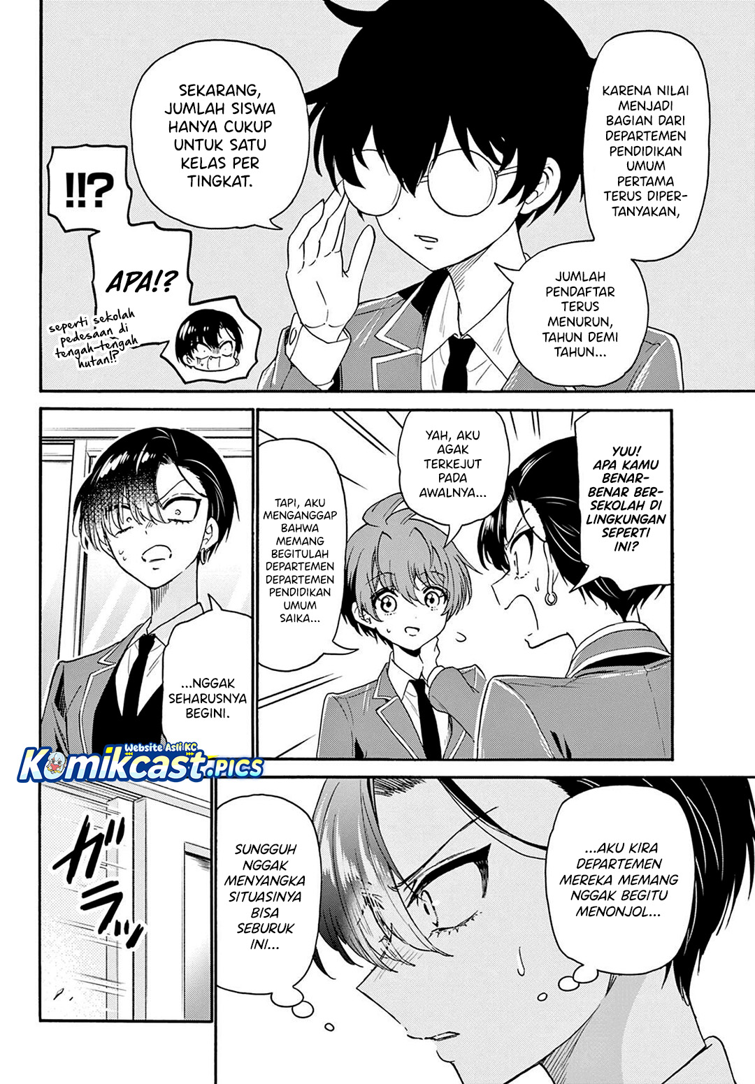 Mikadono Sanshimai wa Angai, Choroi Chapter 159 Bahasa Indonesia